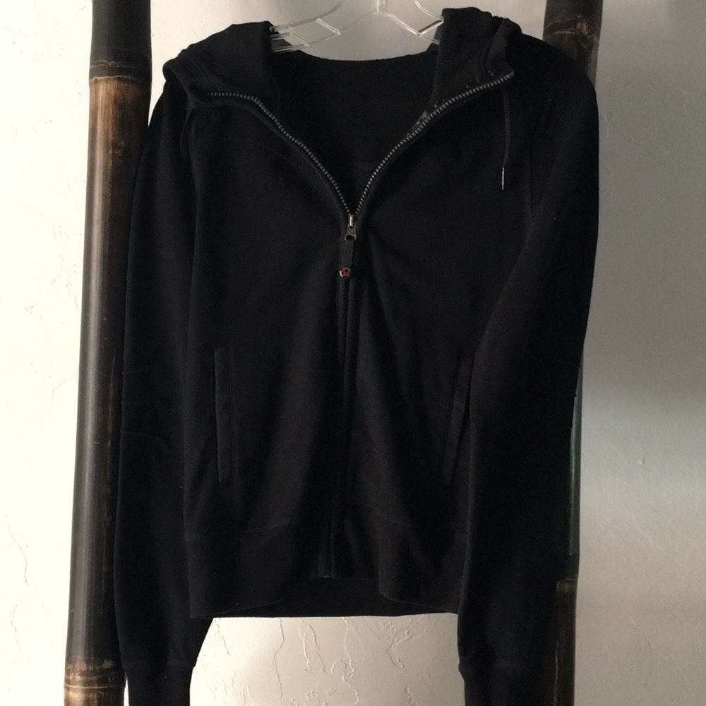Lululemon cotton hooded jacket